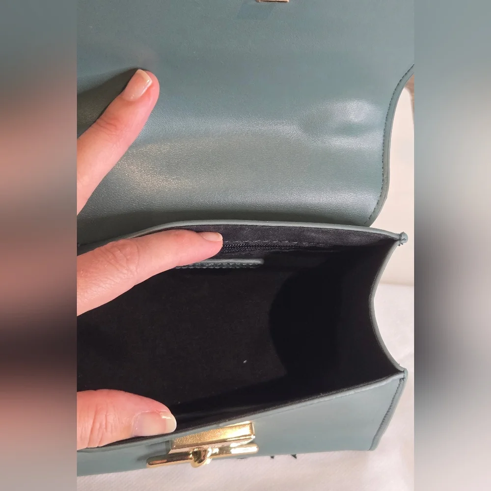 Bond & Mason "The Kimberley" Teal/Green Bag - Picture 11 of 11